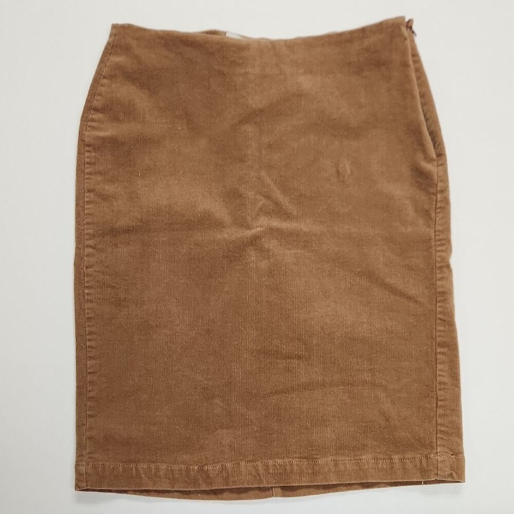 Old Navy Tan Corduroy Pencil Skirt
